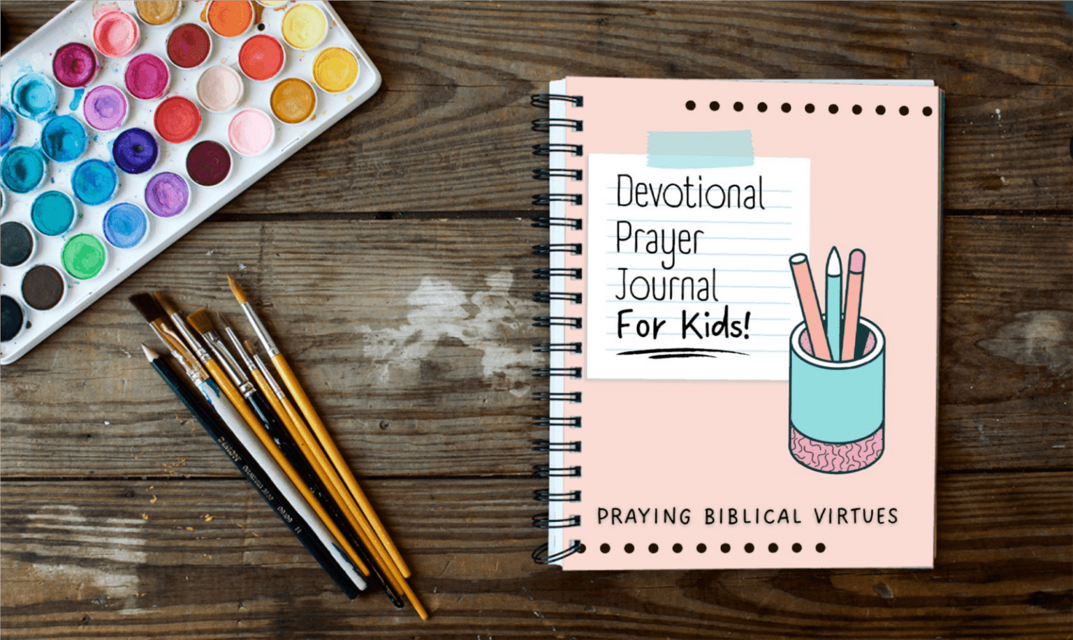 Devotional prayer journal for kids