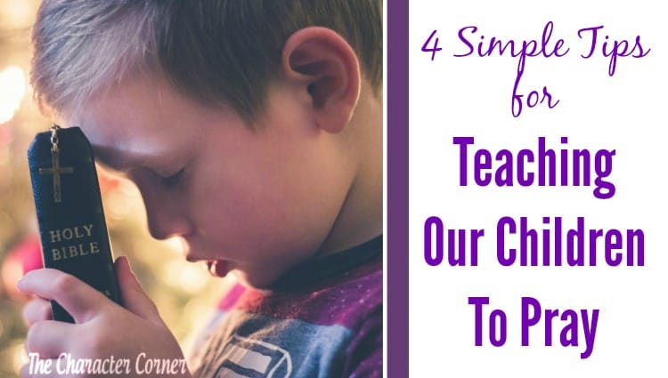Teaching children to pray