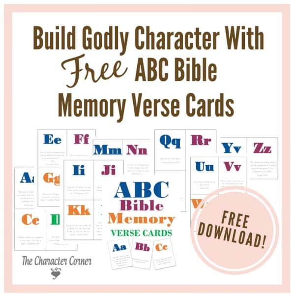 30 DAYS OF BUILDING GODLY CHARACTER FREEBIES - The Character Corner