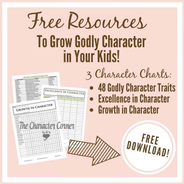 30 DAYS OF BUILDING GODLY CHARACTER FREEBIES - The Character Corner
