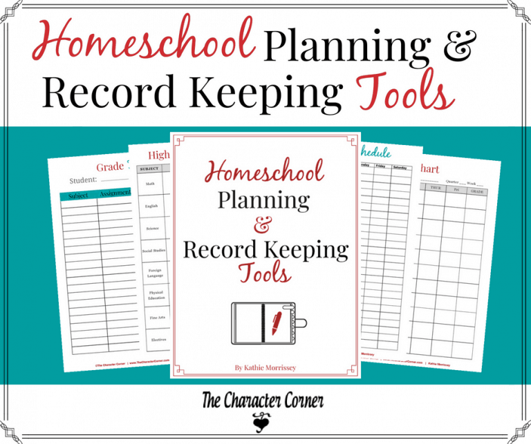 Plan A Successful Homeschool Year In 5 Easy Steps - The Character Corner