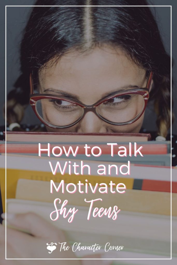 How to Talk With and Motivate Shy Teens Pin