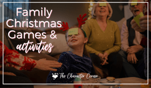 The Character Corner activities Family Christmas Games & activities