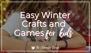 Easy Winter Crafts and Games for Kids The Character Corner Girl Doing Winter Activities
